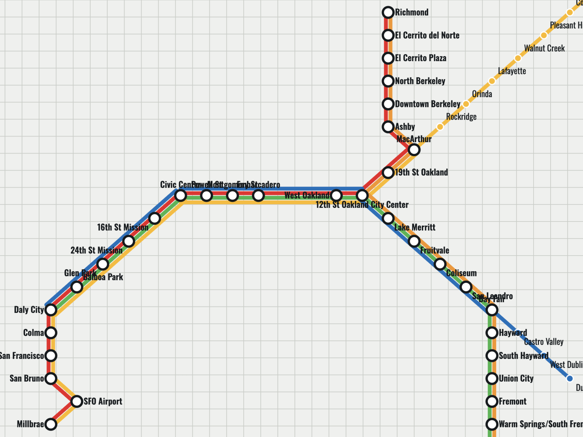Early working version — first live map render