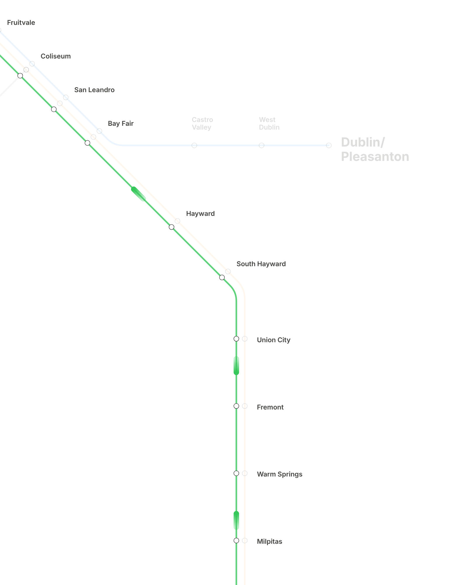 BART Live Map