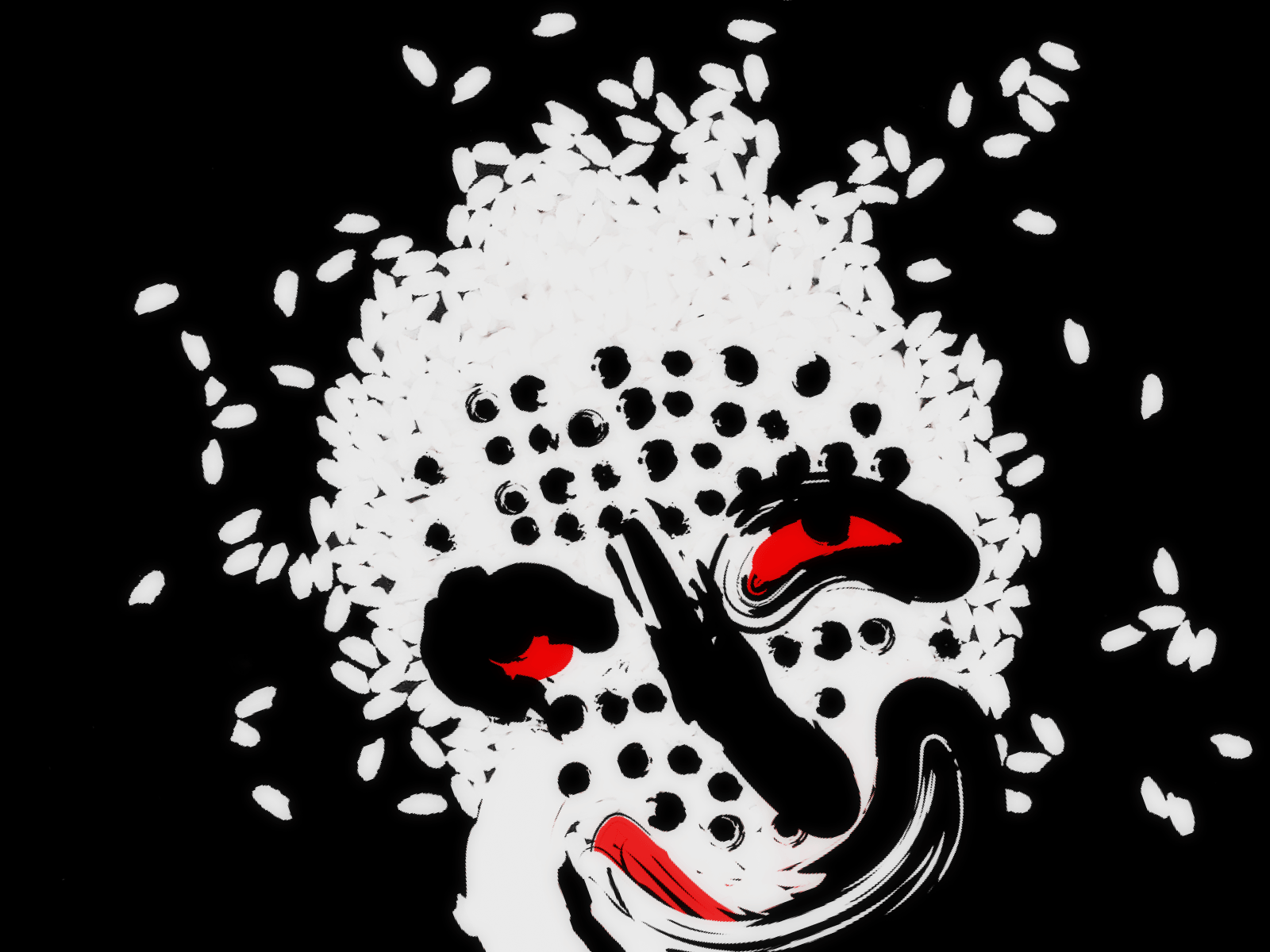 Drunken Rice Bomb — detail