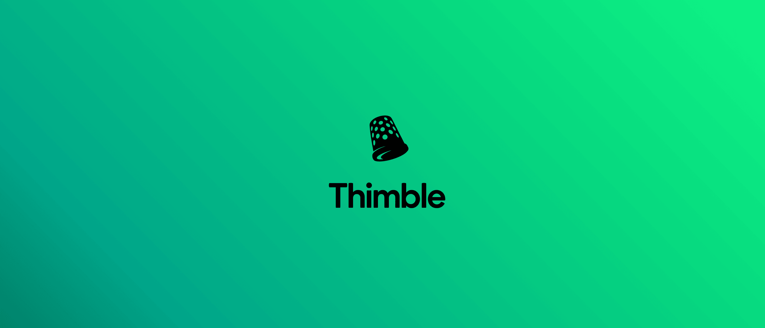 iPhone and iPad showing Thimble app on wood desk