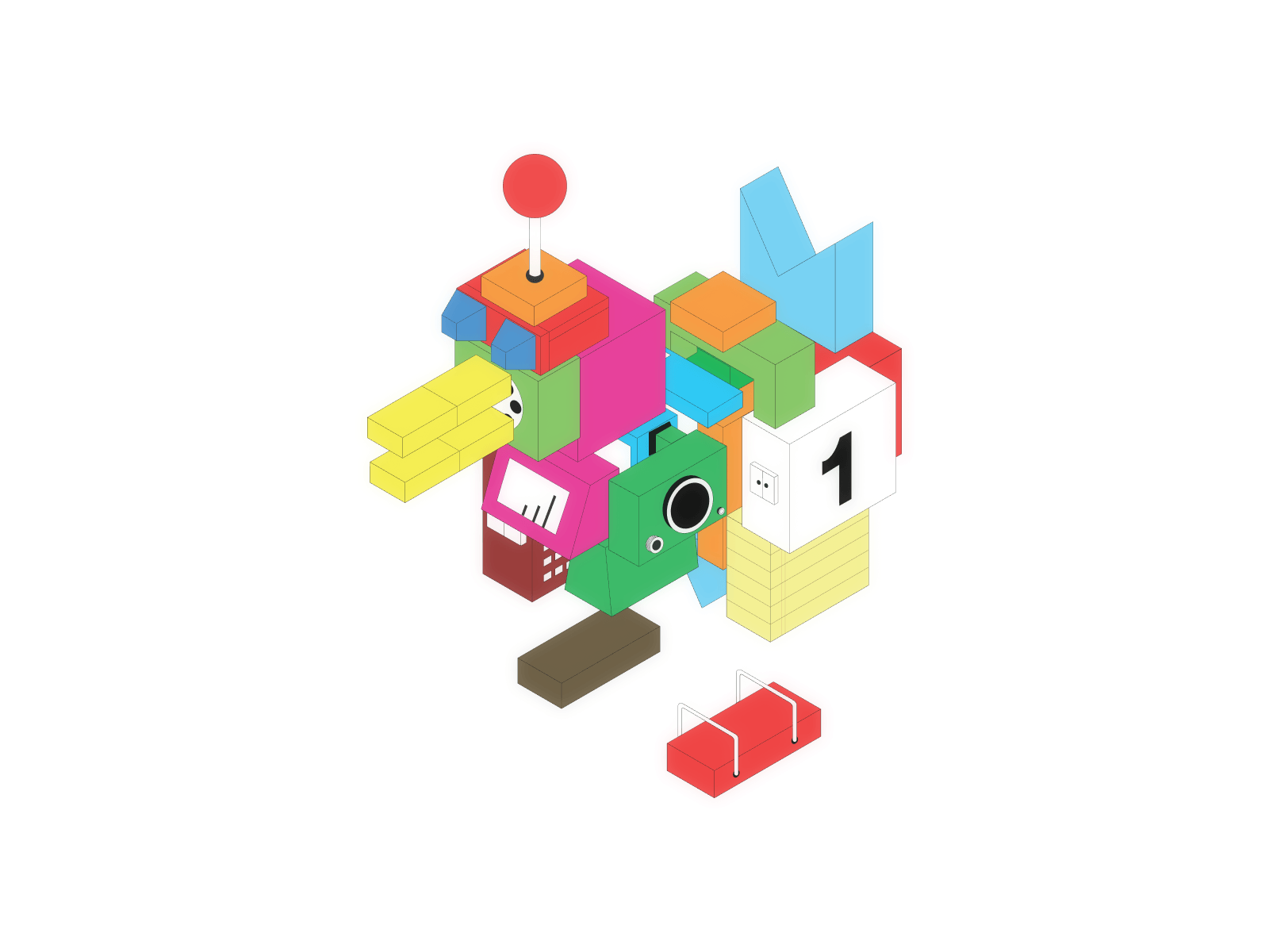 Icon character studies — personality variations, transformation states