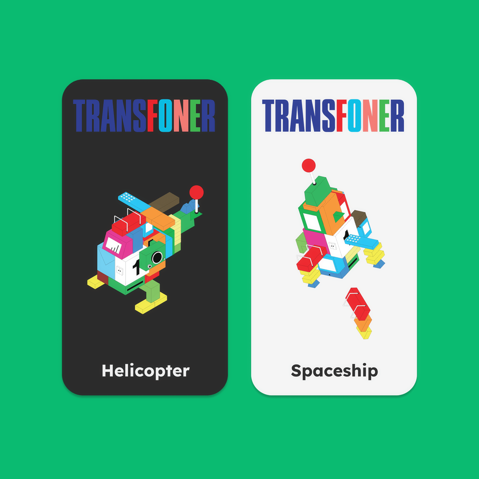 Icon variations — individual character designs, full set